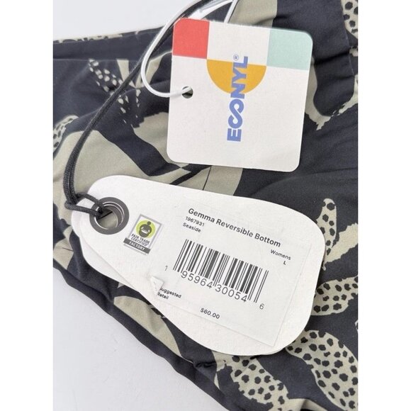 NWT PrAna Women’s Upswell Bikini Bottom Seaside Swimwear Vacation‎ Size L - Picture 3 of 7